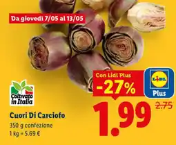 Lidl Cuori Di Carciofo offerta