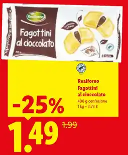 Lidl Realforno Fagottini al cioccolato offerta