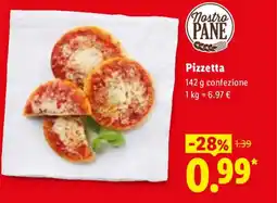 Lidl Nostro pane Pizzetta offerta