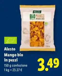 Lidl Alesto Mango bio in pezzi offerta