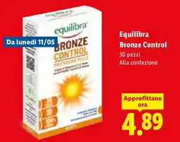 Lidl Equilibra Bronze Control offerta