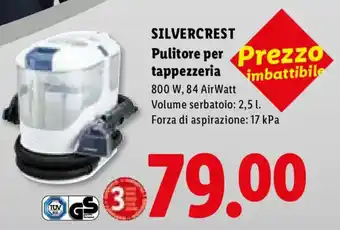 SILVERCREST Pulitore per Prezzo tappezzeria