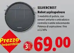 Lidl SILVERCREST Robot aspirapolvere offerta