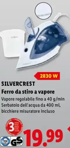 Lidl SILVERCREST Ferro da stiro a vapore offerta