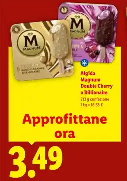 Lidl Algida Magnum Double Cherry o Billionaire offerta
