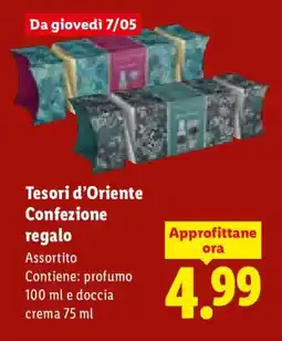 Lidl Tesori d'Oriente Confezione regalo offerta