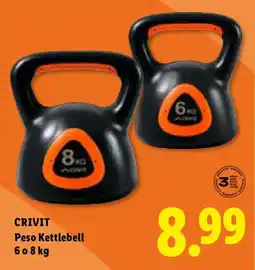 Lidl CRIVIT Peso Kettlebell offerta