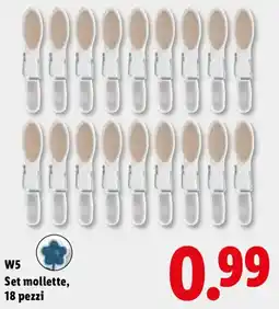 Lidl W5 Set mollette offerta