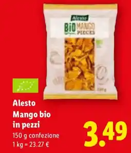 Lidl Alesto Mango bio in pezzi offerta