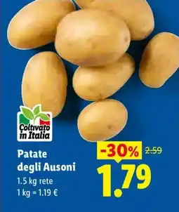 Lidl Patate degli Ausoni offerta