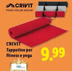 Lidl CRIVIT Tappetino per fitness e yoga offerta