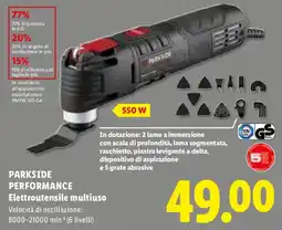 Lidl PARKSIDE PERFORMANCE Elettroutensile multiuso offerta