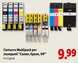 Lidl Cartucce Multipack per stampanti "Canon, Epson, HP" offerta