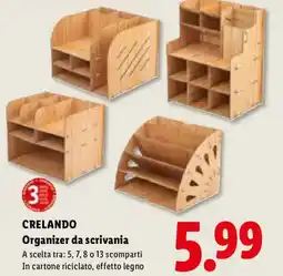 Lidl CRELANDO Organizer da scrivania offerta
