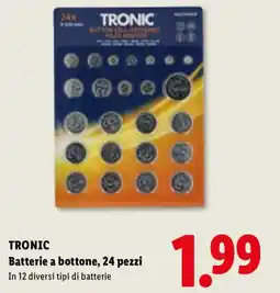 Lidl TRONIC Batterie a bottone offerta
