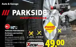 Lidl PARKSIDE PERFORMANCE Avvitatore a percussione ricaricabile offerta