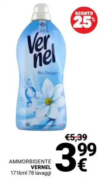 Supermercati Gulliver Ammorbidente VERNEL offerta