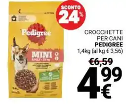 Supermercati Gulliver Crocchette per cani PEDIGREE offerta