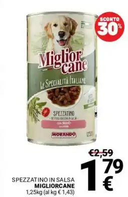Supermercati Gulliver Spezzatino in salsa MIGLIORCANE offerta