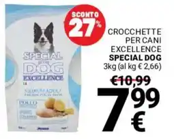 Supermercati Gulliver Crocchette per cani excellence SPECIAL DOG offerta
