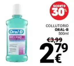 Supermercati Gulliver Collutorio ORAL-B offerta