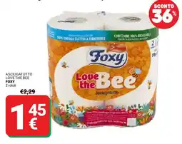 Supermercati Gulliver Asciugatutto love the bee FOXY offerta