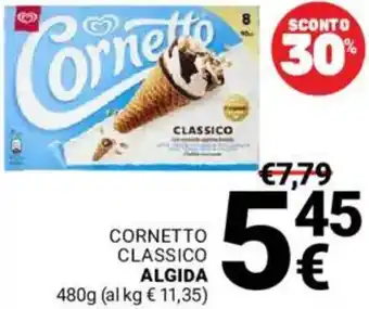 Supermercati Gulliver CORNETTO CLASSICO ALGIDA offerta
