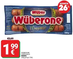 Supermercati Gulliver Wüberone l'originale WÜBER offerta