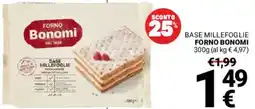 Supermercati Gulliver Base millefoglie FORNO BONOMI offerta