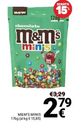Supermercati Gulliver M&m's minis offerta