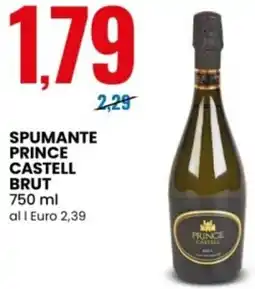 Eurospin Spumante PRINCE CASTELL BRUT offerta