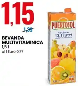 Eurospin PUERTOSOL bevanda multivitaminica offerta