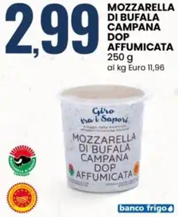 Eurospin Giro tra i Sapori mozzarella di bufala campana dop affumicata offerta