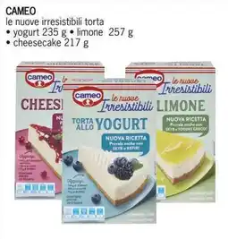 Deco Market CAMEO le nuove irresistibili torta offerta