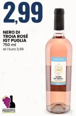 Eurospin Nero di troia rosé igt puglia offerta