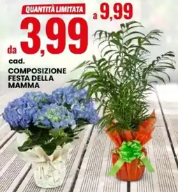 Eurospin Composizione festa della mamma offerta