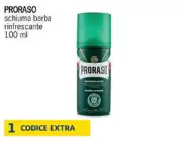 Deco Market PRORASO schiuma barba rinfrescante offerta
