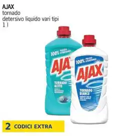 Deco Market AJAX tornado detersivo liquido offerta