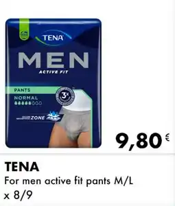 Iper Tosano TENA For men active fit pants M/L offerta