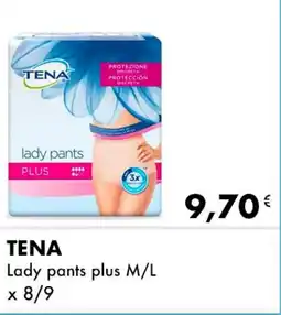 Iper Tosano TENA Lady pants plus M/L offerta