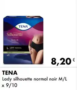 Iper Tosano TENA Lady silhouette normal noir M/L offerta