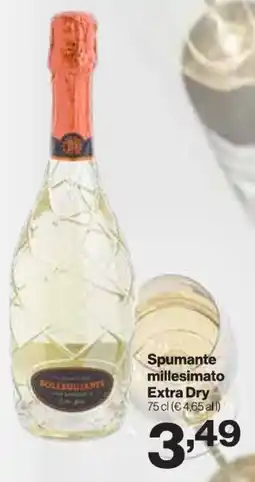 In'S Mercato Spumante millesimato Extra Dry offerta