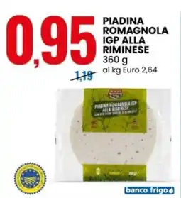 Eurospin Piadina romagnola igp alla riminese offerta