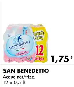 Iper Tosano SAN BENEDETTO Acqua nat/frizz. offerta