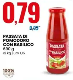 Eurospin Delizie dal sole passata combasilico con basilico offerta
