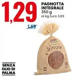 Eurospin Tre mulini pagnotta integrale offerta