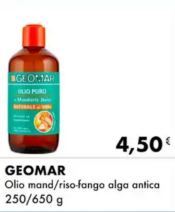 Iper Tosano GEOMAR Olio mand/riso-fango alga antica offerta
