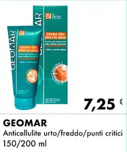 Iper Tosano GEOMAR Anticellulite urto/freddo/punti critici offerta