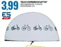 Eurospin Telo copribicicletta offerta