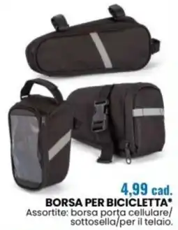 Eurospin Borsa per bicicletta offerta